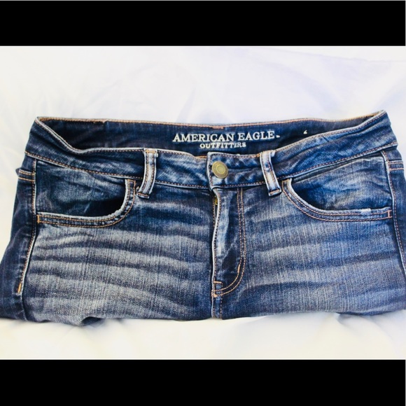 American Eagle Super Stretch Ripped Skinny Jeans - Picture 3 of 3